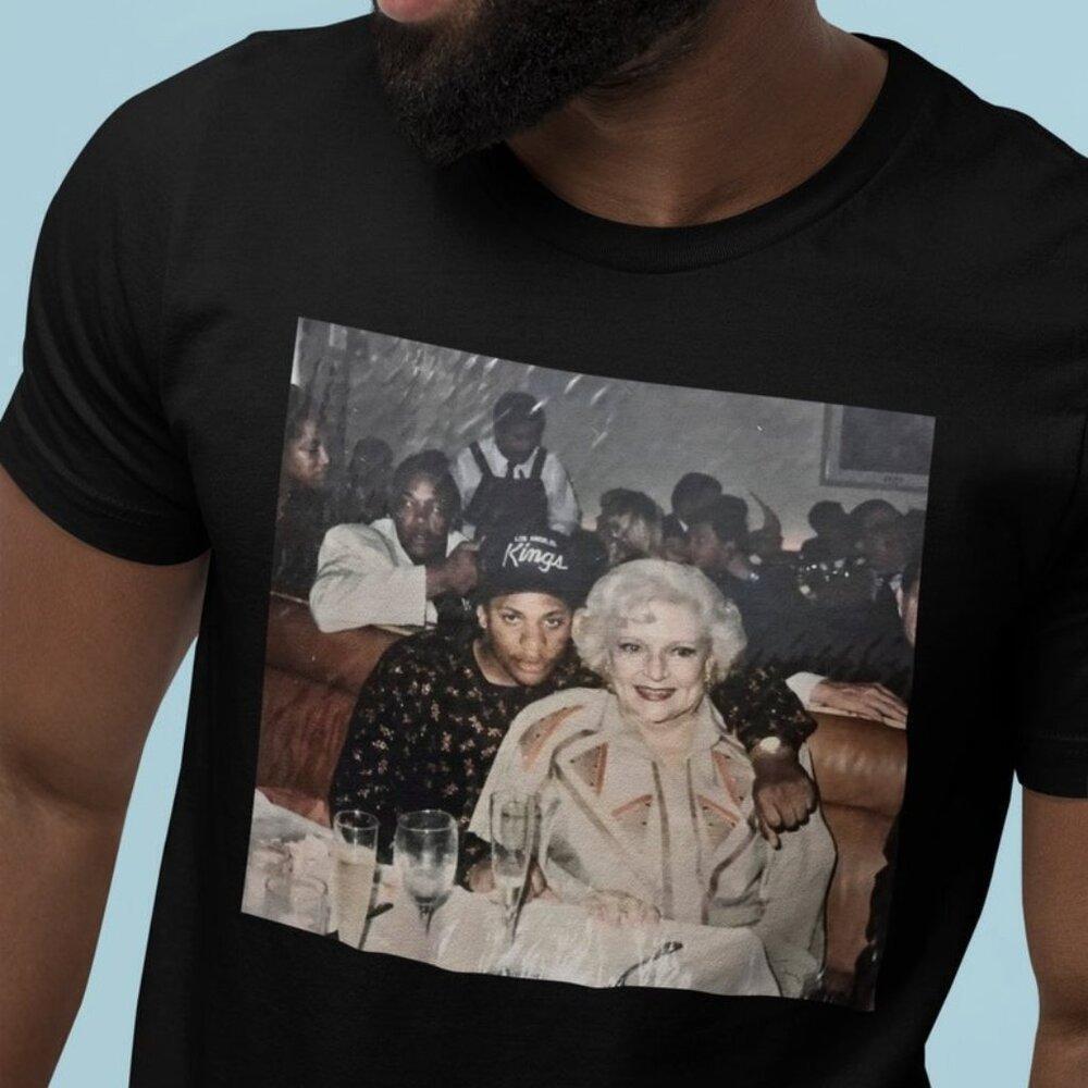 Betty Golden Eazy Compton Rare Hip Hop Mashup Retro Music Graphic T Shirt 24